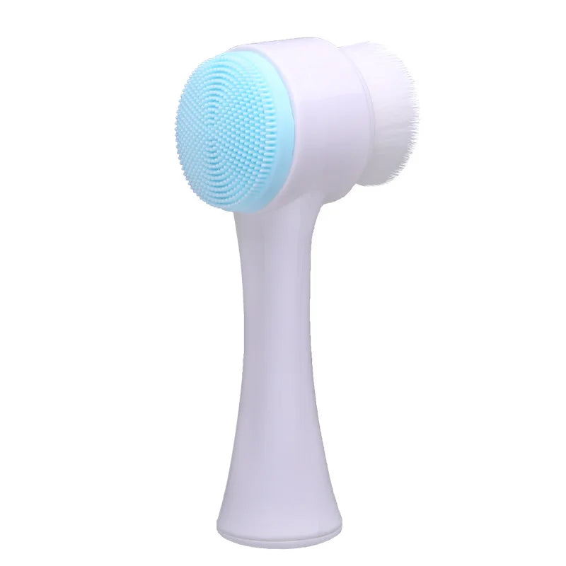 Pure Glow Double-Sided Silicone Facial Brush